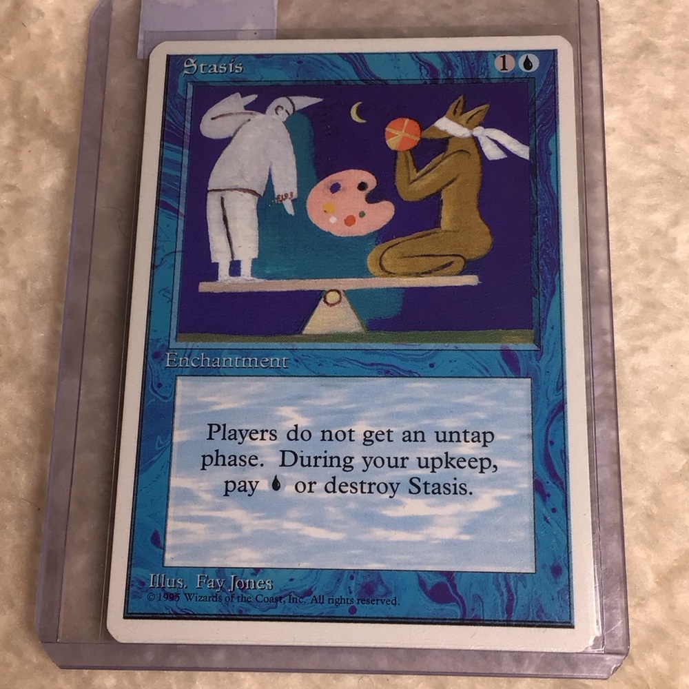 Magic: The Gathering Stasis Card